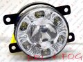 ŚWIATŁA DO JAZDY DZIENNEJ DRL LED + HALOGEN LED PEUGEOT 107