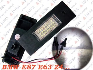 BMW seria 1: E81 E87 LED TABLICY REJESTRACYJNEJ WXP