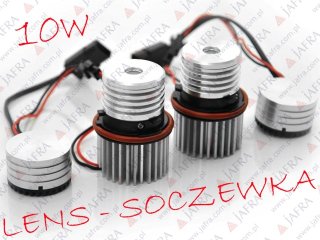 BMW seria X: E83 X3 ( 2007 - ... ) LED 10W CREE + SOCZEWKA RINGI BMW