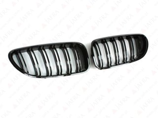 BMW F06 F12 F13  GRILL CZARNY POŁYSK BLACK SHADOW NERKI M LOOK