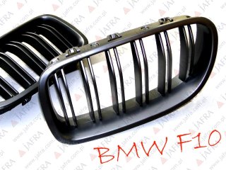 BMW F10 F11 SEDAN TOURING CZARNY MAT BLACK MATT GRILL NERKI M5 LOOK