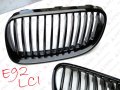 BMW E92 E93 LCI LIFT CZARNY POŁYSK / BLACK SHINE GRILL NERKI