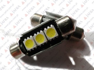 CAN BUS LED FESTOON C5W 36mm 3 5050 SMD RURKA 12V RADIATOR