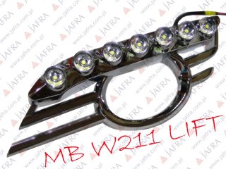 ŚWIATŁA LED DO JAZDY DZIENNEJ E4 RL DRL MERCEDES W211 2006-2009 LIFT