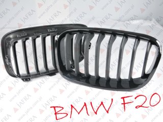 BMW F20 CZARNY BLACK SHADOW + MATT GRILL NERKI