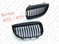 BMW E81 E87 2004 - 2007 GRILL CZARNY MAT NERKI