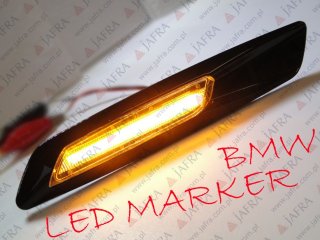 BMW seria 3: E90 E91 E92 E93 KIERUNKOWSKAZY LED - LED SIDE MARKER F10 DESIGN