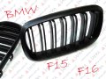 BMW F16 X6 CZARNY MAT BLACK MAT GRILL NERKI M LOOK