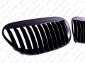 BMW E63 E64 BLACK MAT GRILL NERKI CZARNY MAT M6 DESIGN