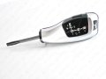 BMW E85 E86 E89 Z4 SHIFT KNOB SILVER - GAŁKA ZMIANY BIEGÓW AUTOMAT / P / M