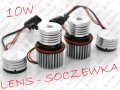 BMW seria X: E53 X5 ( 2003 - 2006) LED 10W CREE + SOCZEWKA RINGI BMW