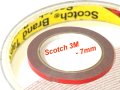 DWUSTRONNA TAŚMA 3M SCOTCH AFT 5666 - 7mm x 3m DO MOCOWANIA SPOILERÓW