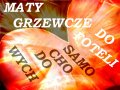 MATA GRZEWCZA DO FOTELI SAMOCHODOWYCH 12V ZESTAW NA DWA FOTELE