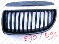 BMW E90 E91  GRILL SEDAN TOURING CARBON NERKI