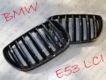 BMW X5 E53 04 - 06 GRILL NERKI CZARNY POŁYSK BLACK SHINE