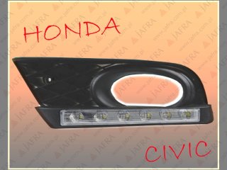ŚWIATŁA LED DO JAZDY DZIENNEJ DRL HONDA CIVIC 2012 FUNKCJA POZYC