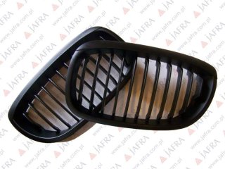 BMW E46 2D 2002 - 2005  GRILL CZARNY BLACK MATT NERKI