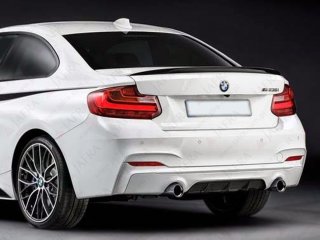 BMW F22 COUPE SPOILER NAKŁADKA ABS - PERFORMANCE KLAPA TYLNA