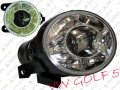 ŚWIATŁA LED DO JAZDY DZIENNEJ DRL + HALOGEN VW GOLF 5 03-08