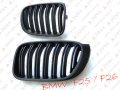 BMW F26 X4 CZARNY MAT BLACK MAT GRILL NERKI M LOOK