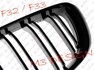 BMW  F36 GRAN COUPE CZARNY POŁYSK BLACK SHADOW GRILL NERKI M LOOK