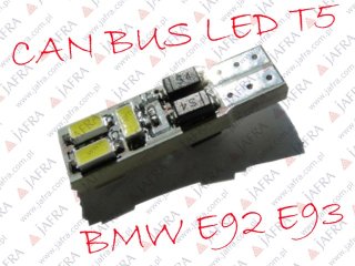 CAN BUS LED T5 6 3014 SMD OŚWIETLENIE KLAPKI BMW F01 F02 F10 F11