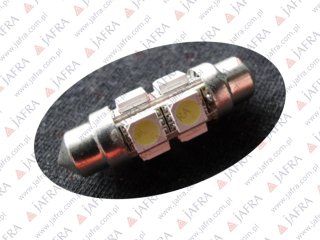 LED FESTOON C5W 39mm 8 5050 SMD - RURKA 4 STRONY