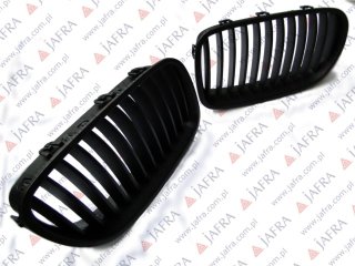 BMW F10 F11 SEDAN TOURING CZARNY BLACK MAT GRILL NERKI