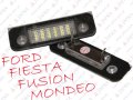 FORD FIESTA MK6 LAMPKA LED TABLICY REJESTRACYJNEJ