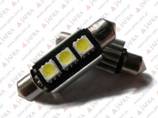 CAN BUS LED FESTOON C5W 39mm 3 5050 SMD RURKA 12V RADIATOR