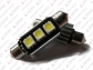 CAN BUS LED FESTOON C5W 39mm 3 5050 SMD RURKA 12V RADIATOR