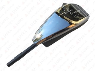 BMW E60 E61 SHIFT KNOB CHROM BLACK - GAŁKA ZMIANY BIEGÓW AUTOMAT / P F10 DESIGN