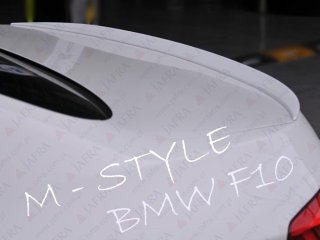 BMW F10 SEDAN SPOILER NAKŁADKA ABS - M STYL KLAPA TYLNA