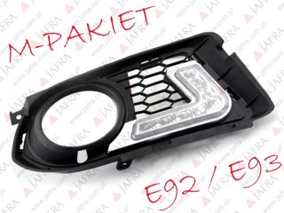 ŚWIATŁA LED DO JAZDY DZIENNEJ DRL BMW E92 E93 M-TECH FUNKCJA POZYCJI