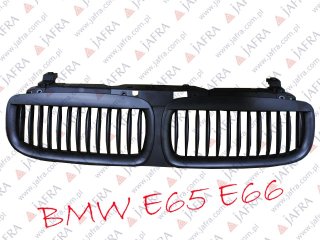 BMW E65 E66 CZARNY MAT BLACK GRILL NERKI