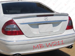 MB W211 SEDAN SPOILER NAKŁADKA KLAPY TYLNEJ AMG STYLE