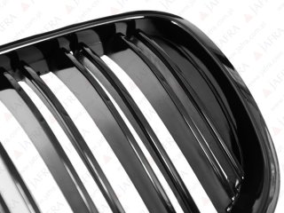 BMW X5 E70 X6 E71 GRILL NERKI M STYLE CZARNY POŁYSK / BLACK SHINE