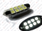 CAN BUS LED FESTOON C5W 42mm 8 5050 SMD RURKA 9V - 28V RADIATOR